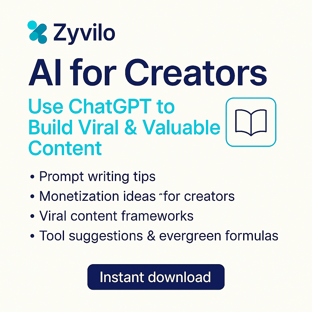 AI for Creators – Use ChatGPT to Build Viral & Valuable Content