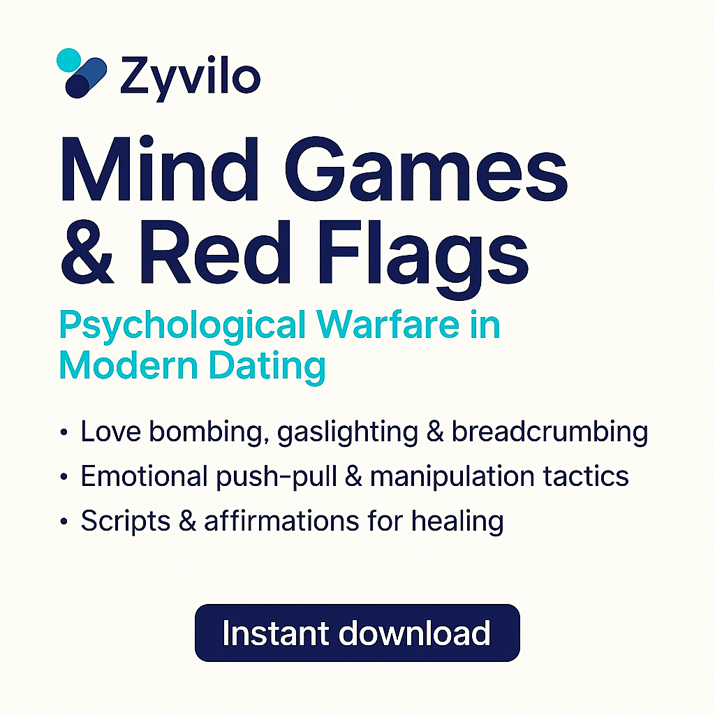 Ebook Mind Games & Red Flags – Psychological Warfare in Modern Dating