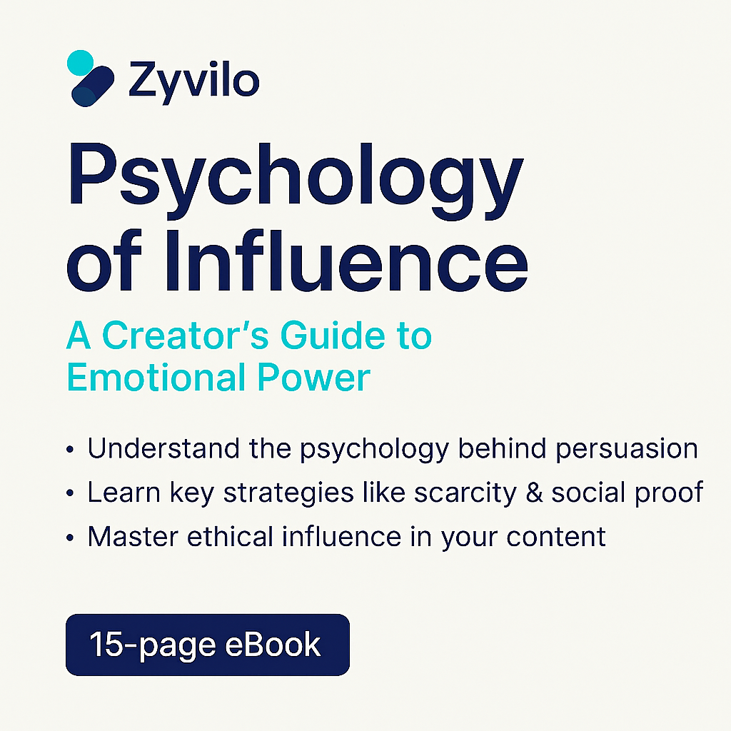 Ebook Psychology of Influence – A Creator's Guide to Emotional Power
